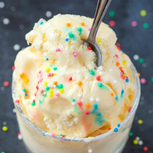 Keto Vanilla Ice Cream {3 Ingredients}